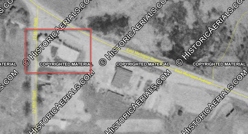 I-94 Pub (Mar-Creek AC, Mar-Creek Lounge, Mar-Creek Inn) - 1961 Aerial